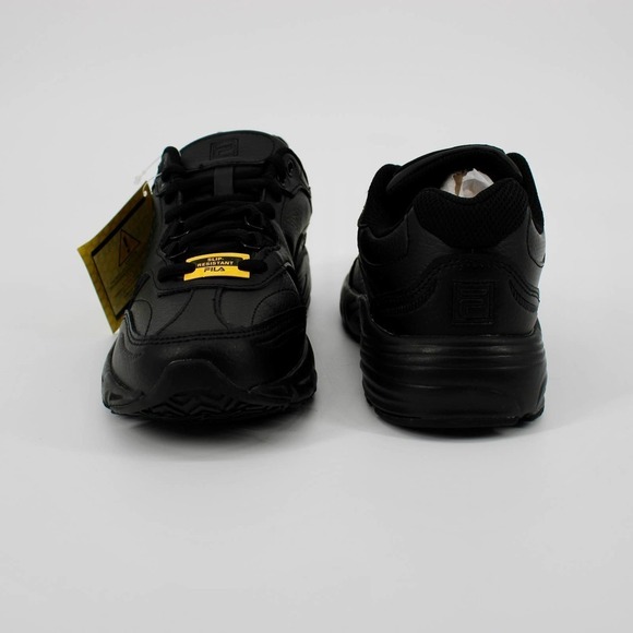 Fila Workshift Slip Resistant Work Shoe Womens Size 7 in Black NEW - Picture 3 of 8